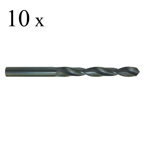 10 x 10.6 mm Metallbohrer HSS-R DIN 338 Typ N Bohrer